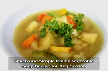 Italian Vegetable Soup - Featured image