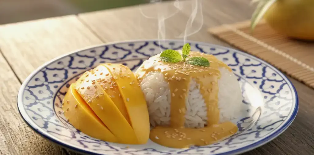 Mango Sticky Rice Recipe - Featured image